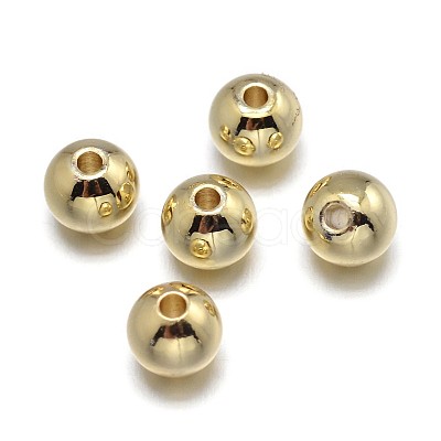 Brass Beads KK-F0317-4mm-01-NR-1