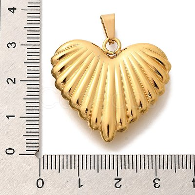 PVD Vacuum Plating 304 Stainless Steel Pendants STAS-U035-27G-1