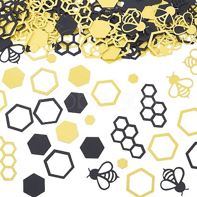 200Pcs Paper Confetti AJEW-CP0010-78B-1