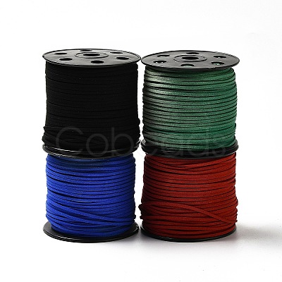 Flat Faux Suede Cord LW-C001-01-1