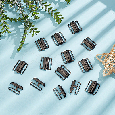 12Pcs Alloy Bikini Clips FIND-GO0003-21B-1