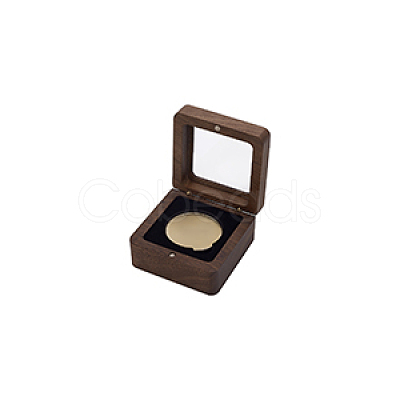 Wood Medal Storage Magnetic Boxes CON-WH0088-94A-02-1