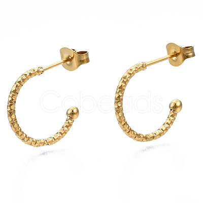 316 Surgical Stainless Steel Stud Earrings EJEW-N097-077LG-1