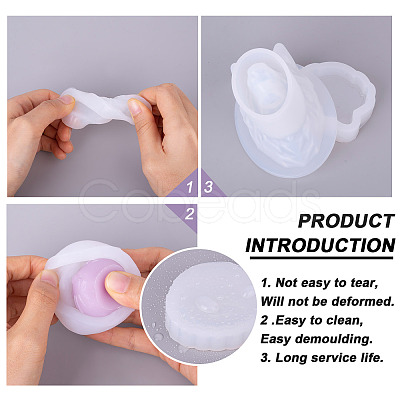 7Pcs 7 Style Silicone Molds DIY-BG0001-58-1