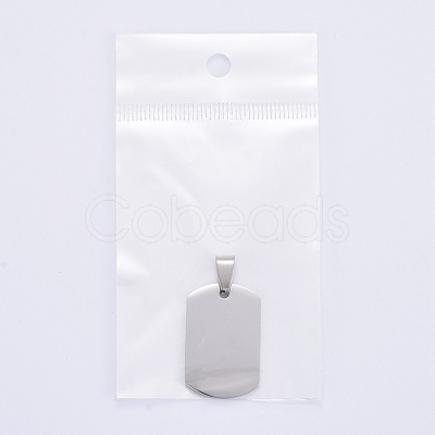 Tarnish Resistant 304 Stainless Steel Big Pendants STAS-I140-19H-S-1