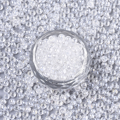 Transparent Glass Beads SEED-S040-08A-11-1