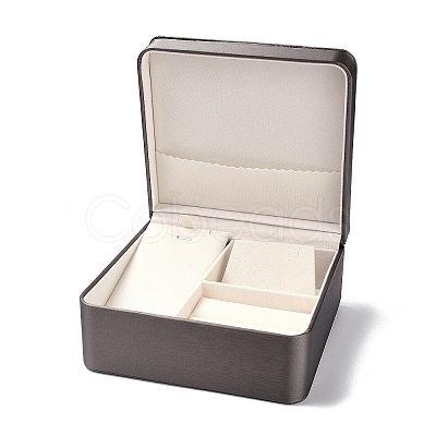 PU Leather Jewelry Set Boxes CON-Z005-02A-1