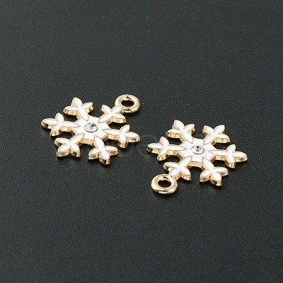 Alloy Enamel Pendants X-ENAM-D047-11LG-1