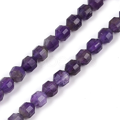 Natural Amethyst Beads Strands G-O201B-106C-1