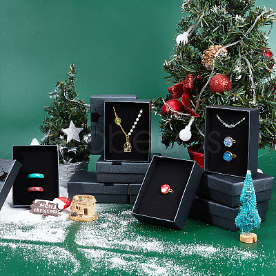 10Pcs Cardboard Jewelry Boxes CBOX-PH0002-09B-1