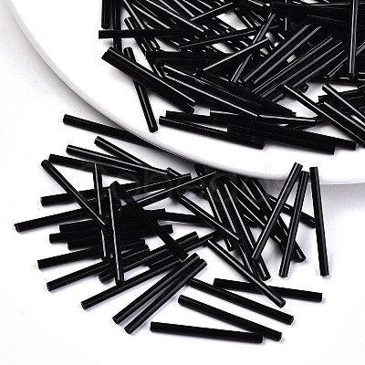 Glass Bugle Beads SEED-S043-01A-01-1