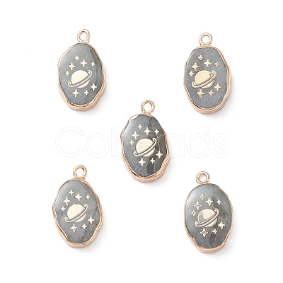 Natural Labradorite Pendants X-G-K333-01L-1