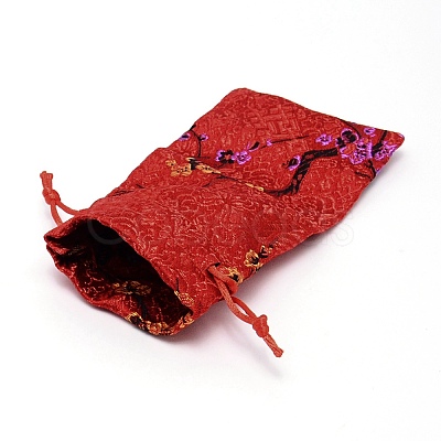 Silk Pouches ABAG-WH0032-10-1