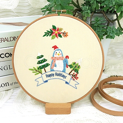 Christmas Theme Embroidery Kits PW-WGF5B78-05-1
