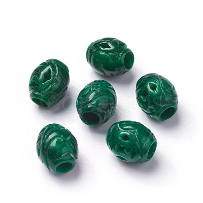 Natural Myanmar Jade/Burmese Jade Beads G-L495-07B-1
