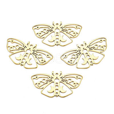 Ion Plating(IP) 201 Stainless Steel Pendants STAS-T063-180G-1