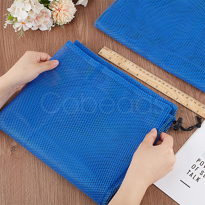 2Pcs Polyester Drawstring Clothing Storage Bags ABAG-GF0001-49C-1