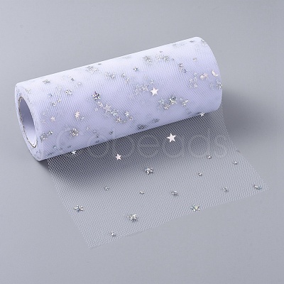 Glitter Sequin Deco Mesh Ribbons OCOR-I005-H18-1