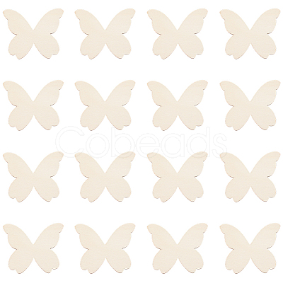 50Pcs Wood Cutouts DIY-SP0004-64C-01-1