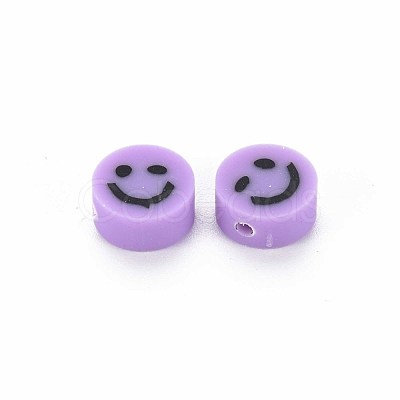 Handmade Polymer Clay Beads CLAY-S096-010E-1