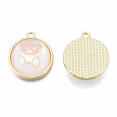 Resin Pendants PALLOY-N161-001-NR-1