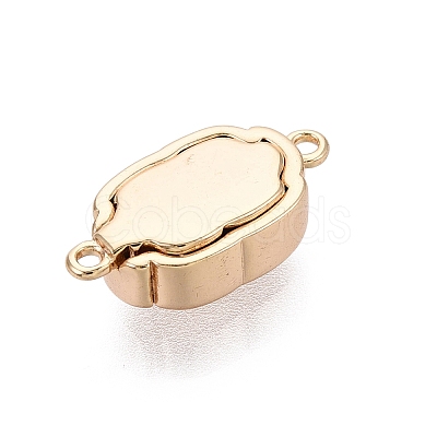 Brass Magnetic Clasps KK-Q074-02G-1