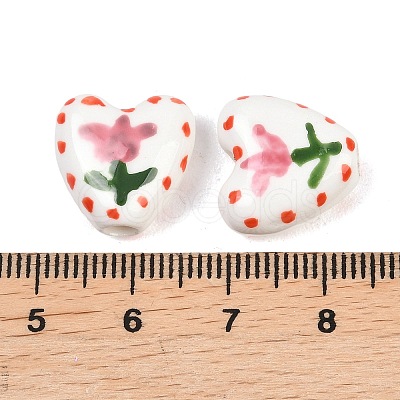 Handmade Porcelain Beads PORC-B007-02E-1
