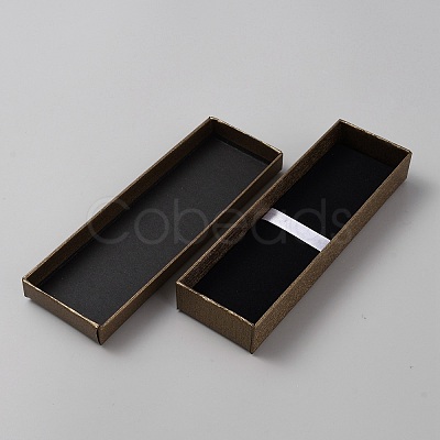 Rectangle Cardboard Pen Storage Boxes CON-WH0084-77B-1