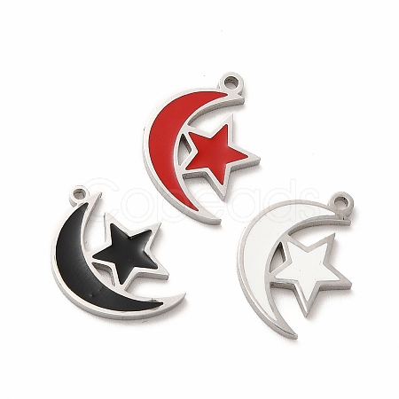 304 Stainless Steel Pendants STAS-F291-05P-1
