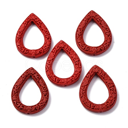Cinnabar Beads CARL-K001-19-1