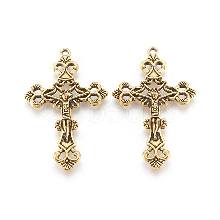Tibetan Style Alloy Pendants GLF1299Y-1