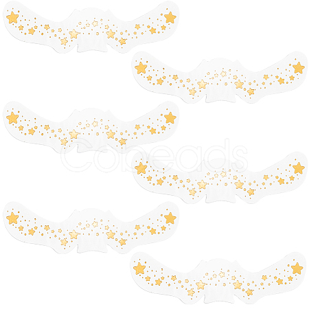 10Pcs Transfer Sticker Proof Removable Temporary Tattoos Stickers DIY-SP0003-65A-07-1