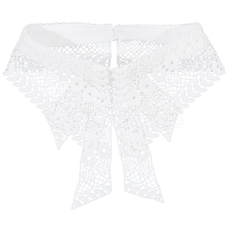 Polyester Women's False Collar DIY-WH20048-074D-1