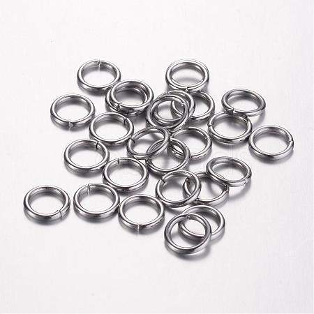 Tarnish Resistant 304 Stainless Steel Open Jump Rings STAS-D438-03-1