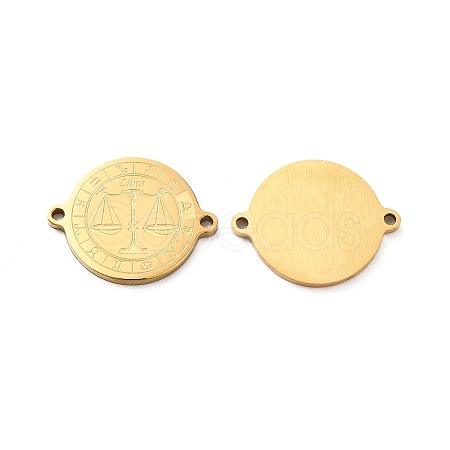 Ion Plating(IP) 304 Stainless Steel Connector Charms STAS-C074-11G-04-1