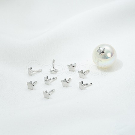Star Brass Head Pins KK-U051-02P-02-1