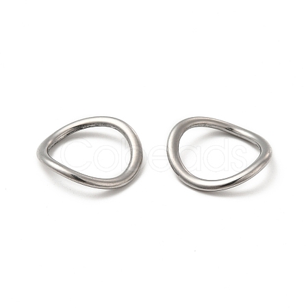 Non-Tarnish 304 Stainless Steel Linking Rings STAS-F283-01P-1
