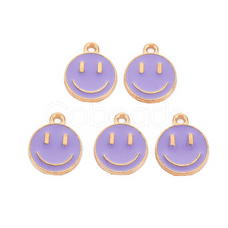 Alloy Enamel Charms ENAM-S121-165M-RS-1
