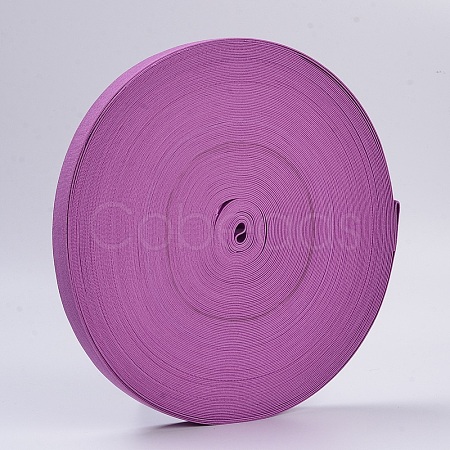 Colored Flat Elastic Rubber Band EC-WH0002-11-1