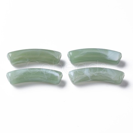 Two Tone Acrylic Beads X-MACR-S272-78H-1