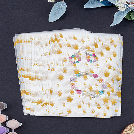 50Pcs OPP Plastic Bags ABAG-LP0001-50-1
