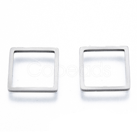 Non-Tarnish 201 Stainless Steel Linking Rings STAS-N090-T01-1-1