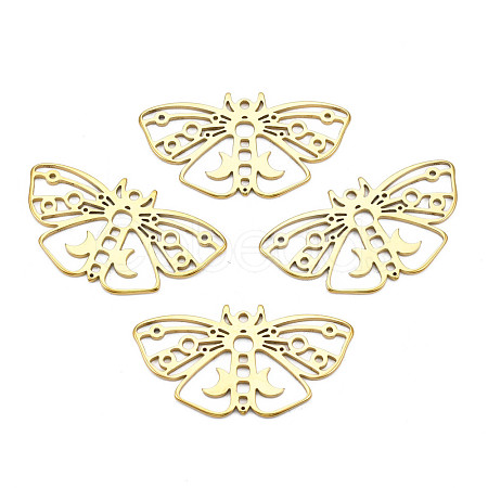 Ion Plating(IP) 201 Stainless Steel Pendants STAS-T063-180G-1