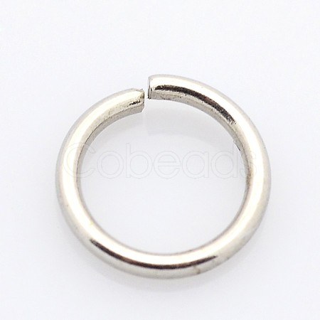Tarnish Resistant 304 Stainless Steel Open Jump Rings LS-STAS-E067-05-4.5mm-1