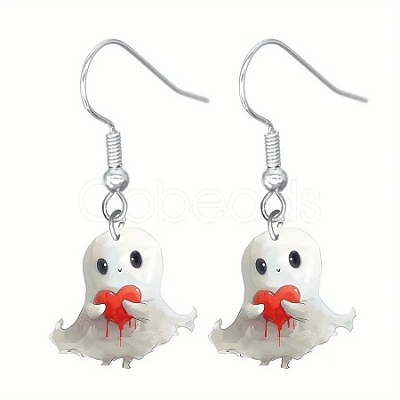 Acrylic Dangle Earrings FS-WG2DB4D-14-1