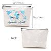 Polycotton Custom Canvas Storage Bags ABAG-WH0029-076-2