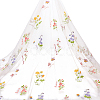 2 Yards Polyester Embroidery 3D Flower Mesh Fabrics DIY-WH0622-383B-6