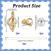 1Pc Brass Box Chain Adjustable Slider Necklaces NJEW-GA0001-16-2