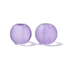 500Pcs 3 Style Transparent Frosted Glass Beads FGLA-FS0001-01-4