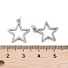 Non-Tarnish 304 Stainless Steel Pendants STAS-G324-01E-P-3